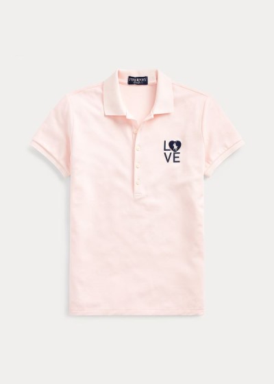 Camisa Polo Ralph Lauren Pink Pony Mulher 62079-APSL